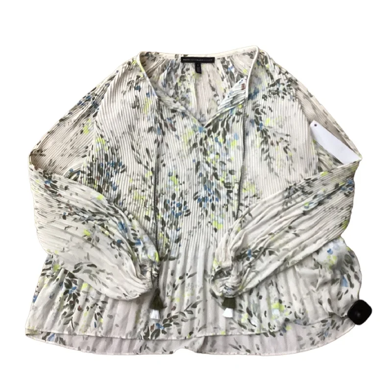 Top Long Sleeve Designer By White House Black Market  Size: S Organic