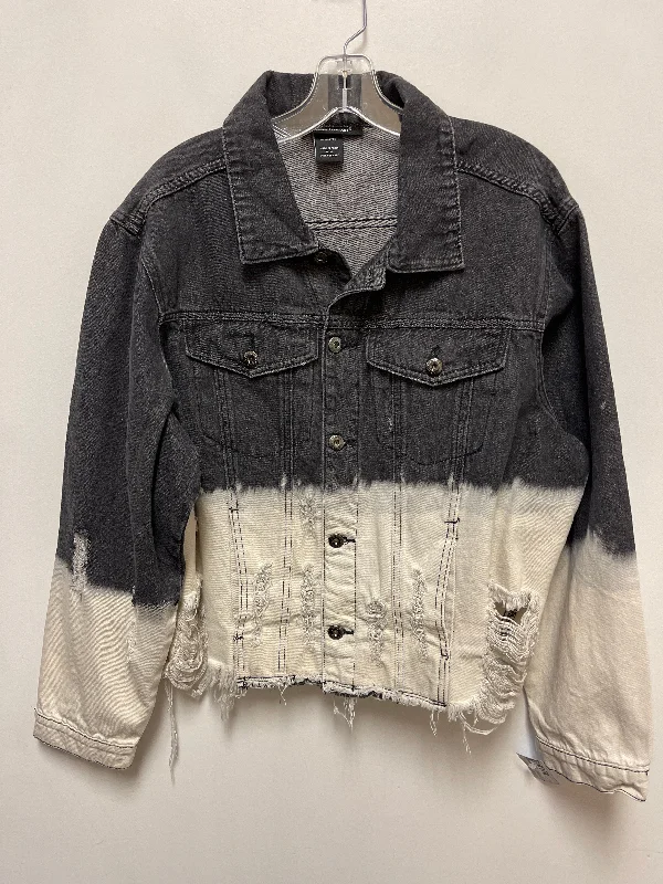 Jacket Denim By Ashley Stewart In Black, Size: 2x Cozy Men's Winter
