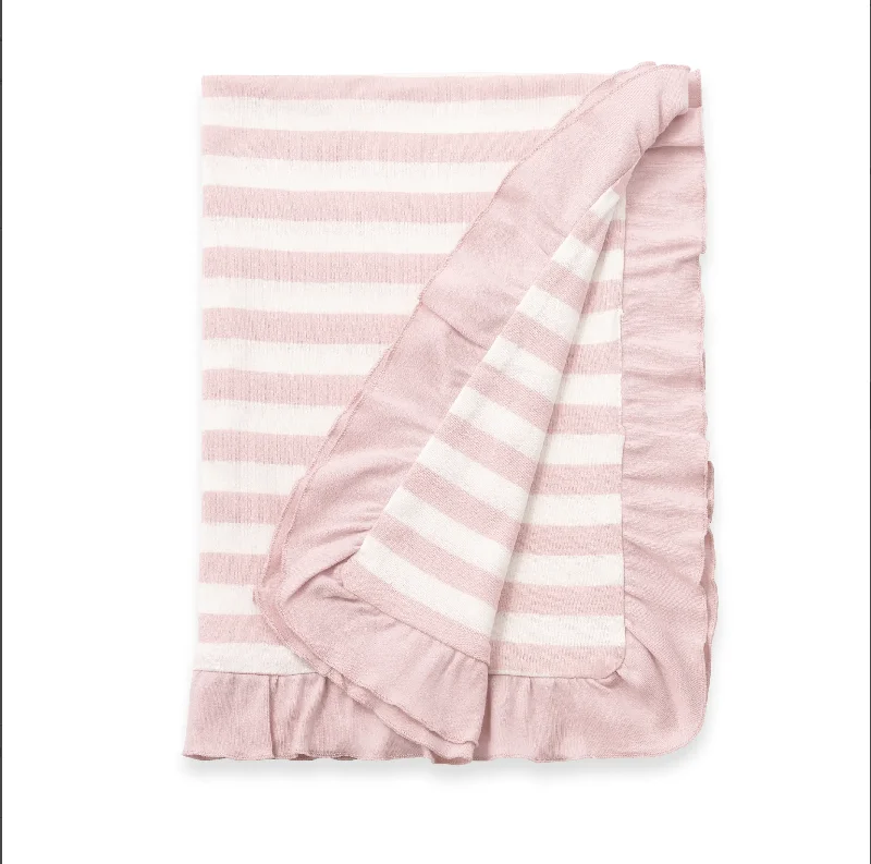 Pink Stripe Stroller Blanket Athletic Men's High