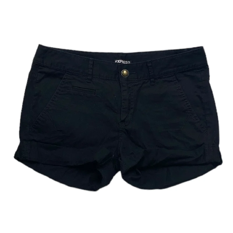 Black Shorts Express, Size 6 Confident Men's Power