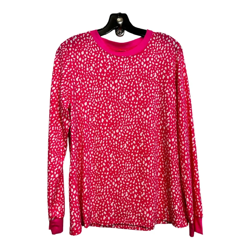 Top Long Sleeve Basic By Clothes Mentor In Pink, Size: M Confident Men's High