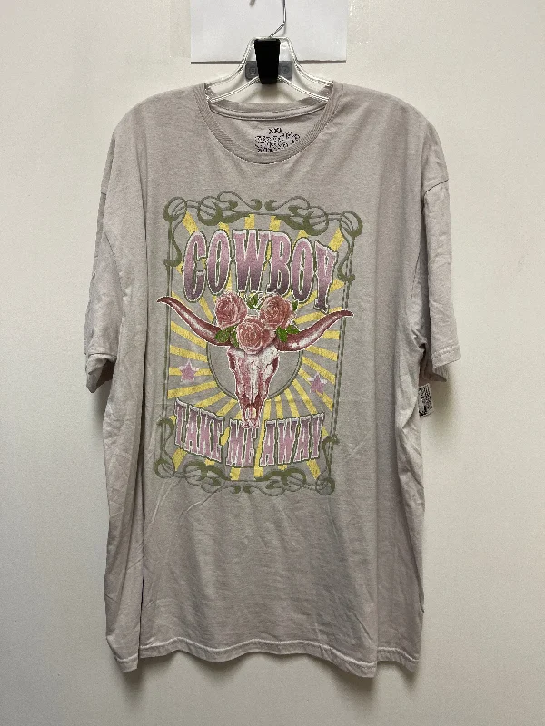 Top Short Sleeve By Clothes Mentor In Purple, Size: 2x Bold Men's Statement