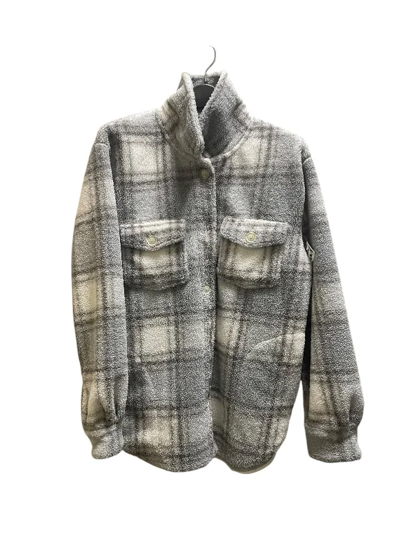 Jacket Other By Abercrombie And Fitch In Grey, Size: Xl Lumberjack