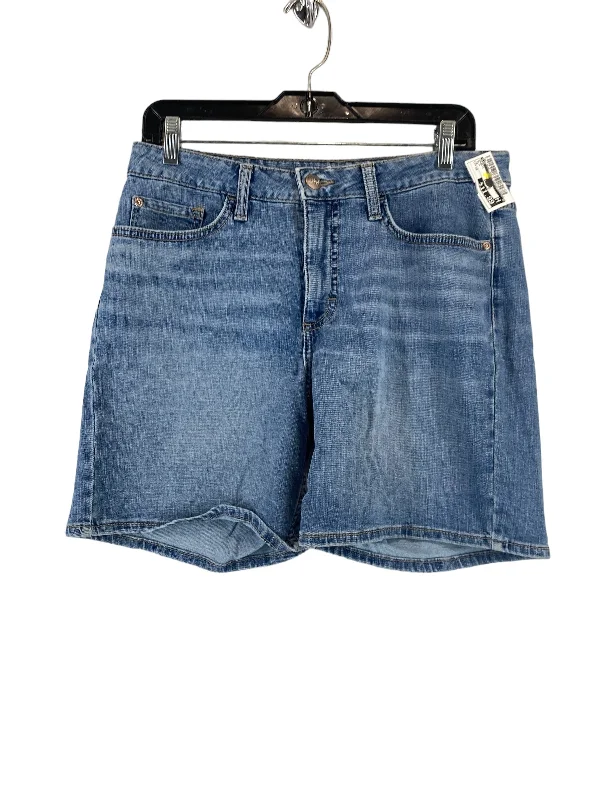 Shorts By Lee In Blue, Size: 10 Monochromatic All