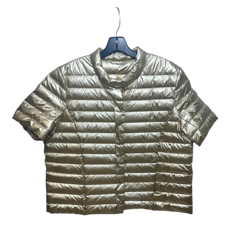 Jacket Puffer & Quilted By J Mclaughlin In Gold, Size: Xl Masculine Men's 
