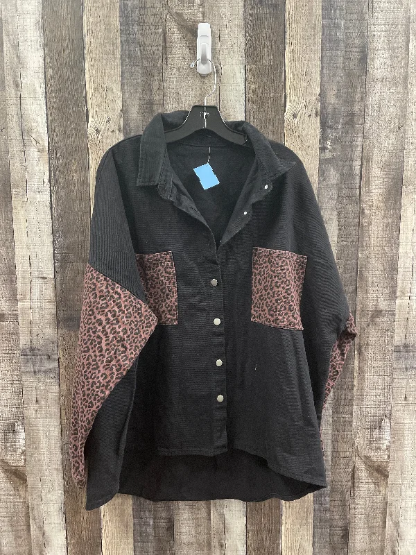 Jacket Shirt By Cmf In Animal Print, Size: 2x Traditional Men's Country