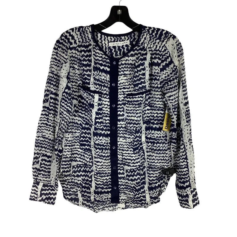 Top Long Sleeve Designer By Trina By Trina Turk  Size: Petite S Sporty Men's Athleisure 