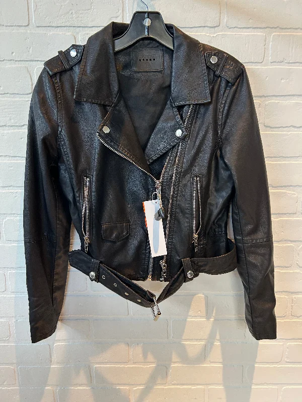 Jacket Moto By Blanknyc In Black, Size: S Relaxed Men's Beach