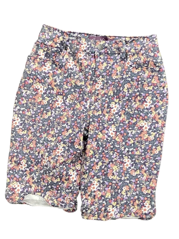 Floral Print Shorts Gloria Vanderbilt, Size 4petite Vintage Men's 1970S Disco