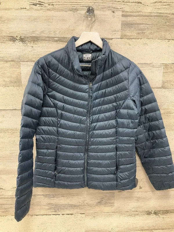 Jacket Puffer & Quilted By 32 Degrees In Teal, Size: S Unique Men's Patch
