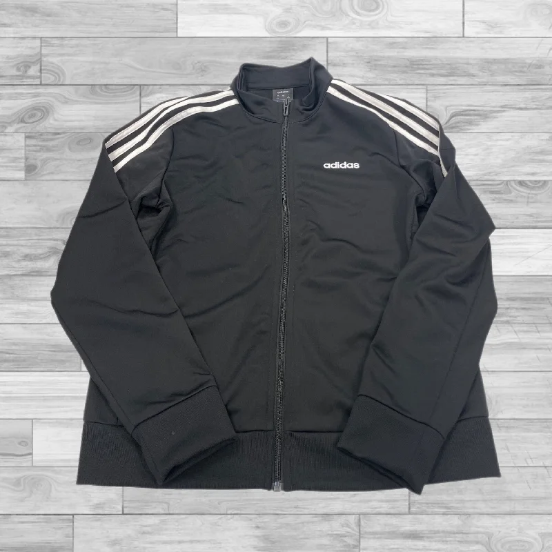 Athletic Jacket By Adidas In Black, Size: M Refined Men's European