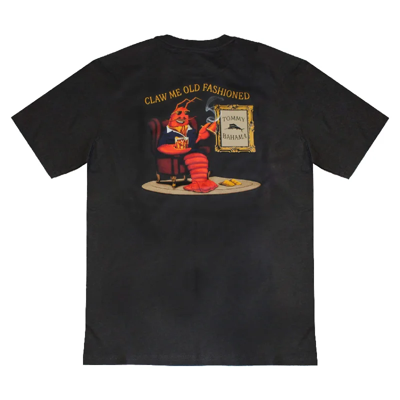 Tommy Bahama Claw Me Old Fashoned T-Shirt - Coal Elegant Men's Formal 