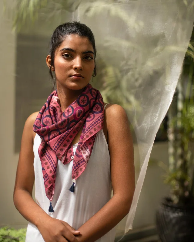 Tropico Scarf - Pink Trendy Men's Scandinavian