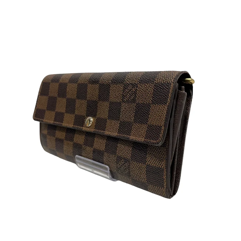 LOUIS VUITTON/Wallet/Monogram/Leather/BRW/damier ebene Dynamic Men's Glow