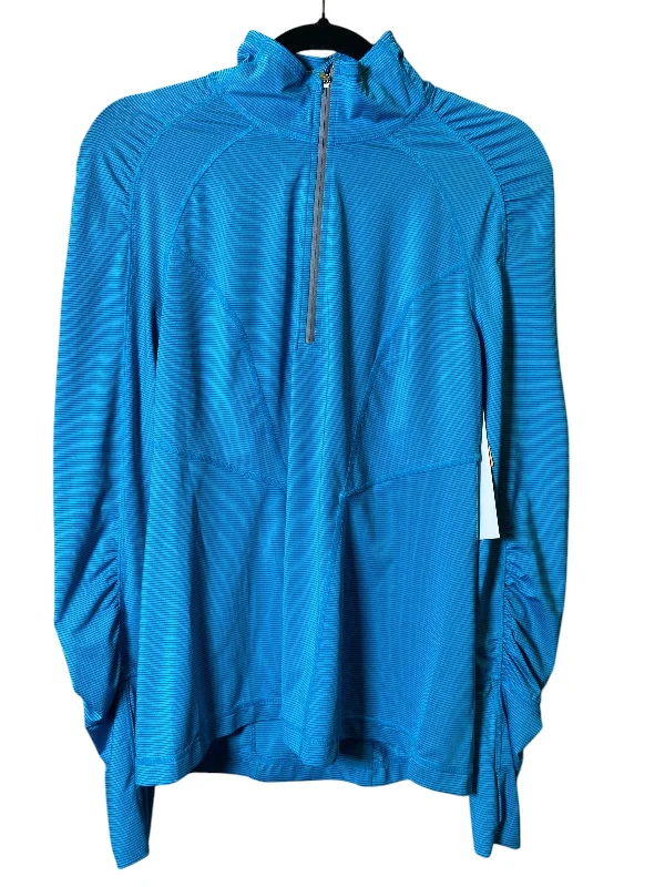 Athletic Jacket By Zella In Aqua, Size: S Dynamic Men's Moto