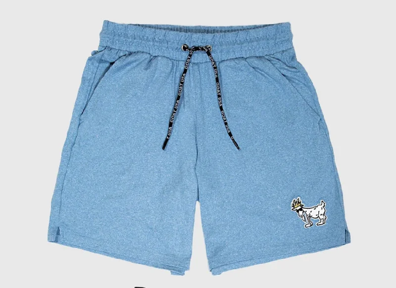 GOAT SWEAT SHORTS - LT BLUE Minimalist Men's Casual 