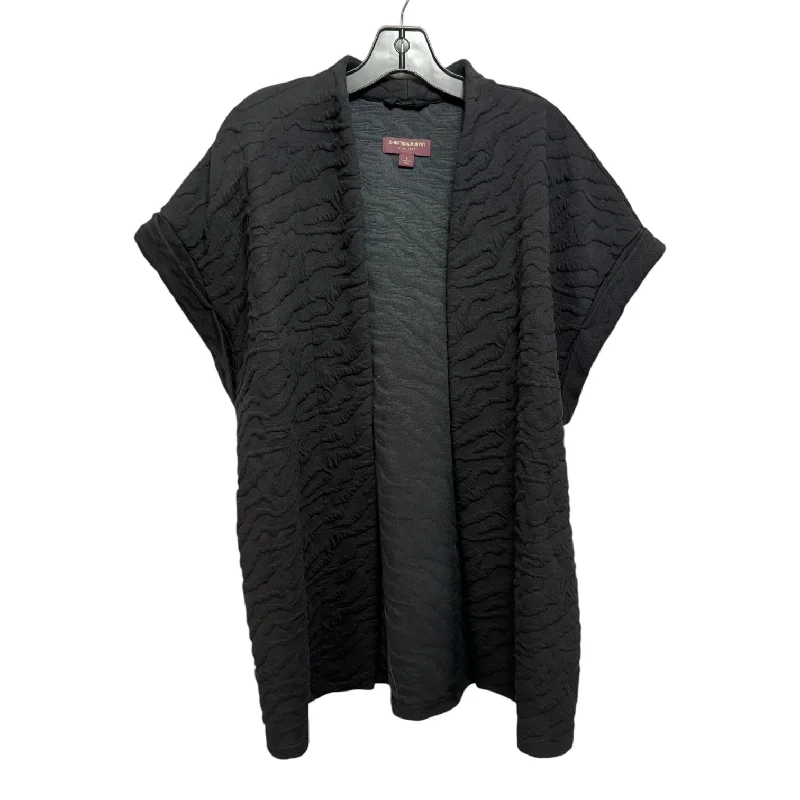 Cardigan By Johnston & Murphy In Black, Size: S Sharp Men's Italian