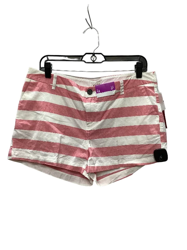 Cream & Pink Shorts Merona, Size 12 Refined Men's European
