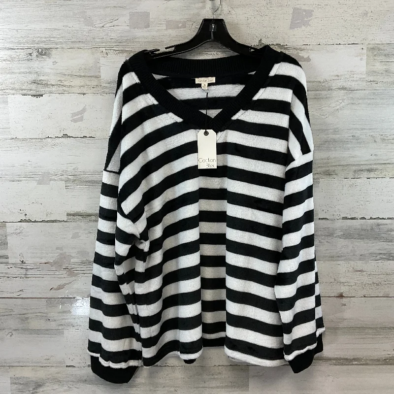 Top Long Sleeve By Cotton Bleu In Black, Size: Xl Masculine Men's 