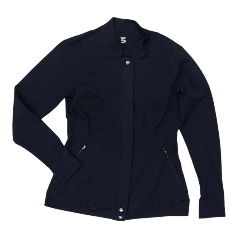 Athletic Jacket By Jockey In Navy, Size:S Sharp Men's Italian