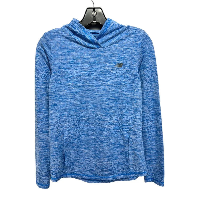 Athletic Top Long Sleeve Collar By New Balance In Blue, Size: 16 Polished Men's Silk