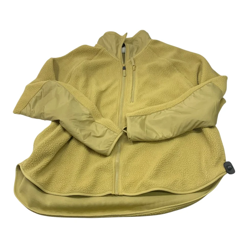 Jacket Faux Fur & Sherpa By H&m In Green, Size: 1x Dynamic Men's High