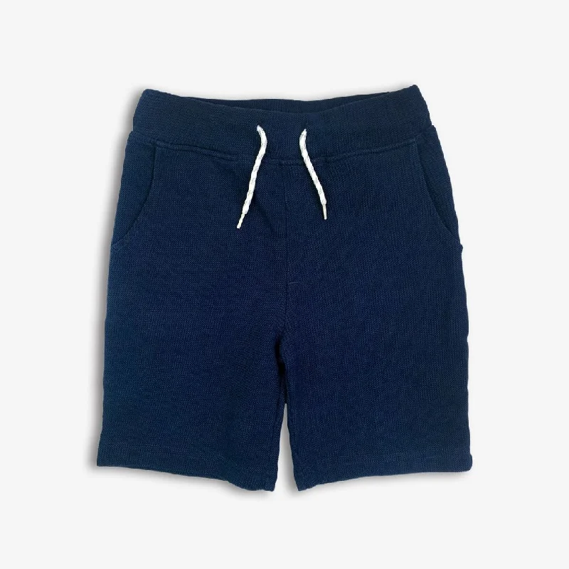 Preston Shorts | Navy Blue Dynamic Men's Moto