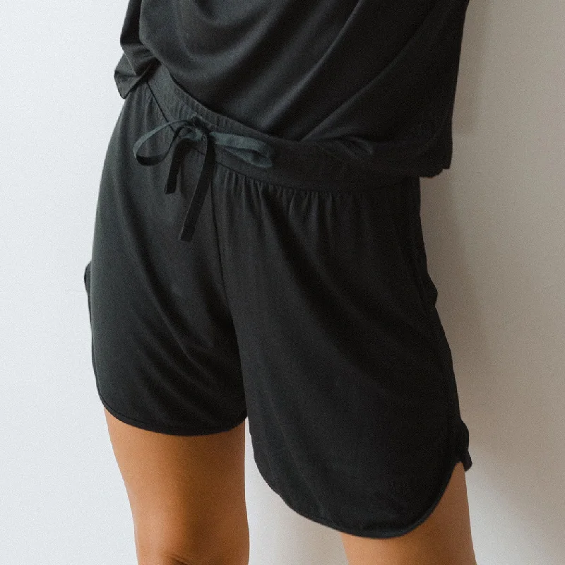 Serenity Shorts, Black Elegant Men's Formal 