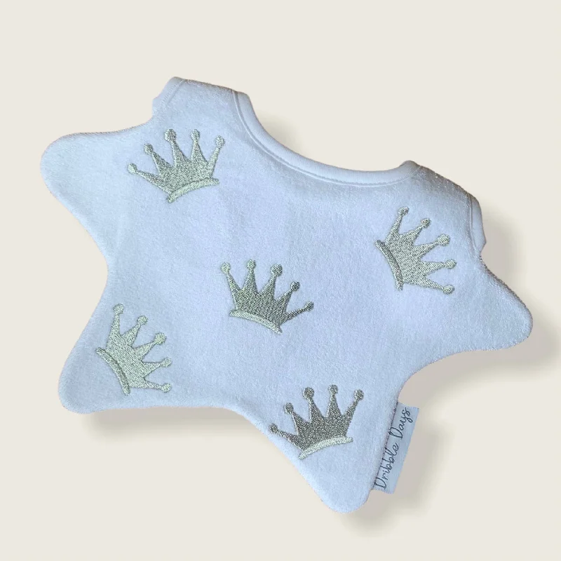 The Baby Blue Crown Bib Refined Men's European