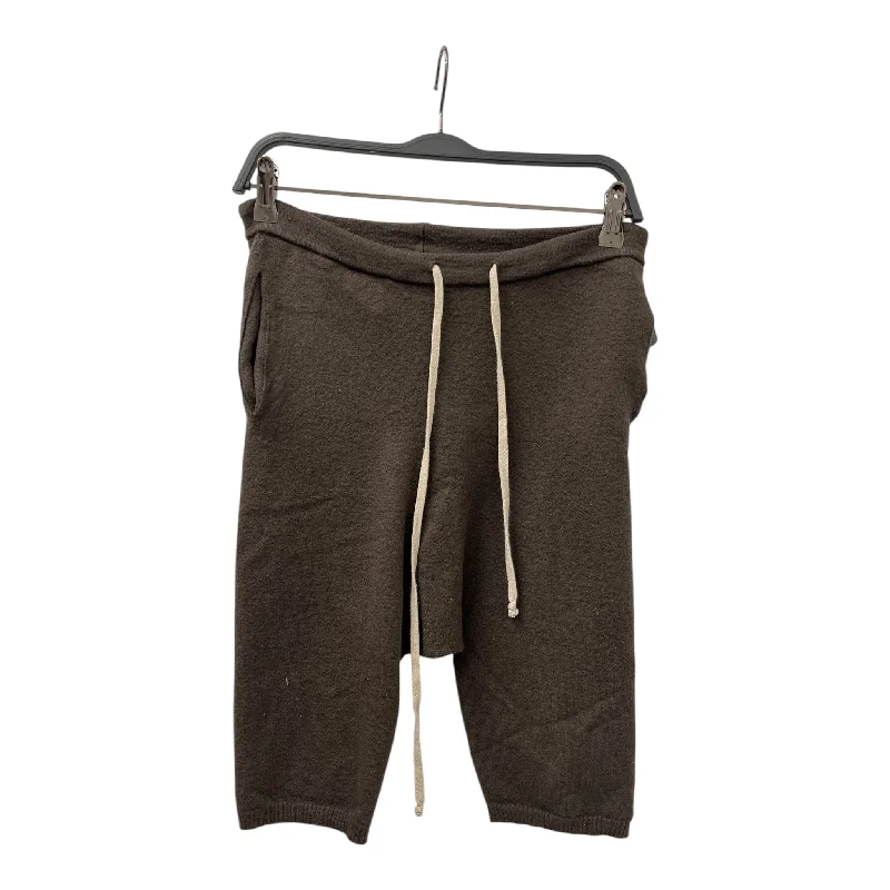 Rick Owens/Shorts/M/Wool/BRW/ Modern Men's Geometric