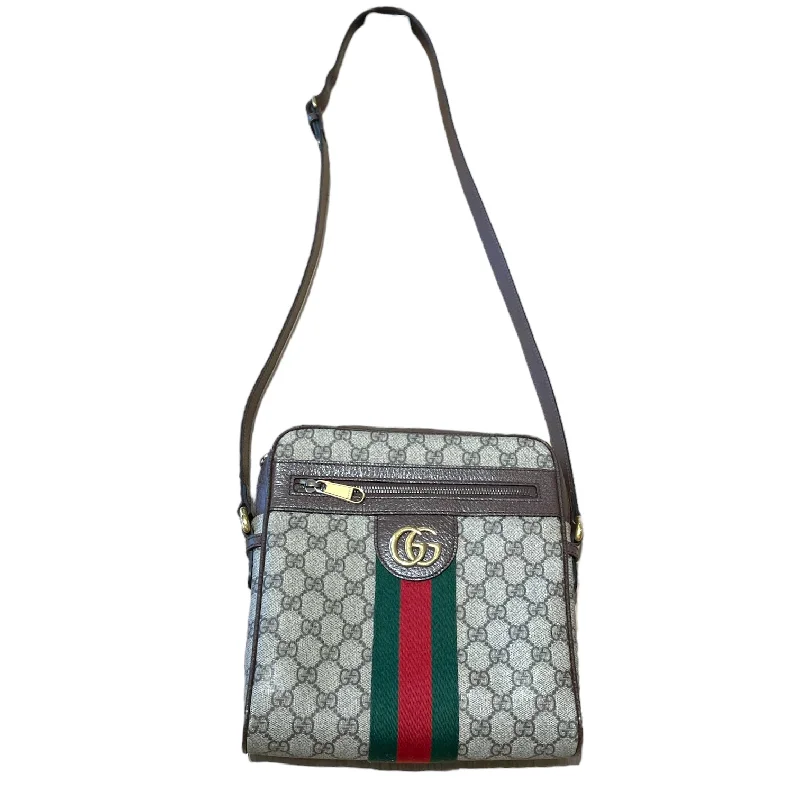 GUCCI/Cross Body Bag/Monogram/BRW/ophidia gg cross Sharp Men's Italian