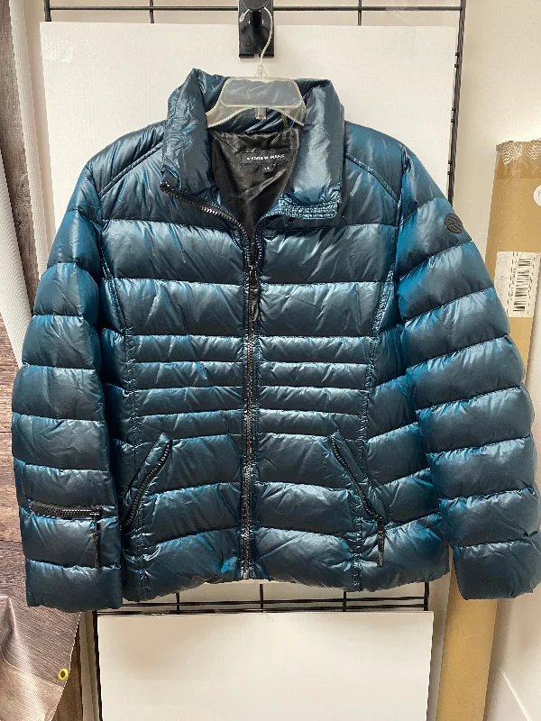 Coat Puffer & Quilted By Andrew Marc In Green, Size: Xxl Youthful Men's Anime