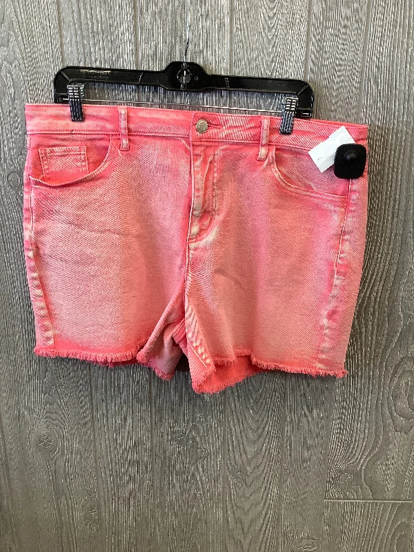 Shorts By Cato In Pink, Size: 16 Earthy Men's Hemp