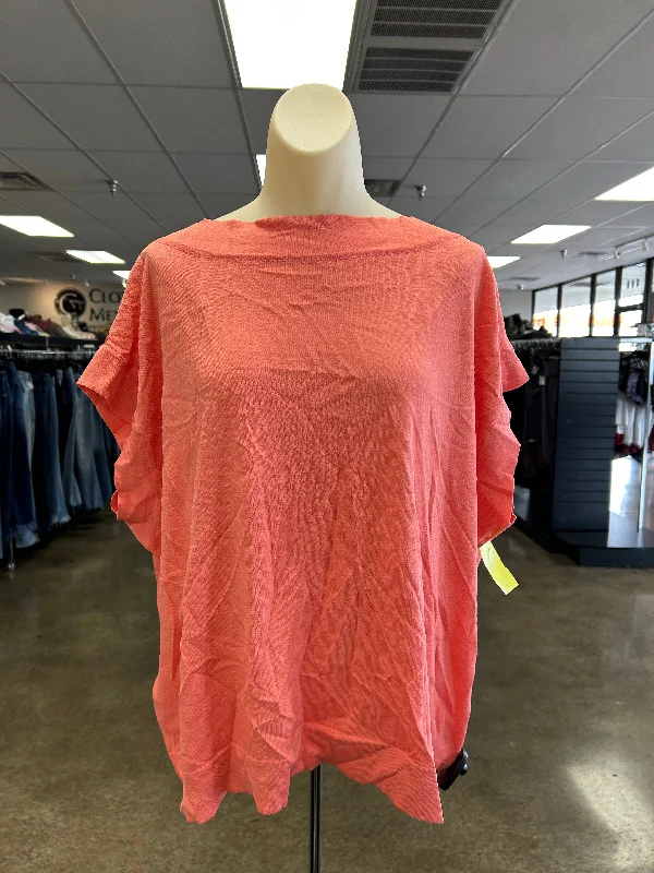 Top Short Sleeve By Entro In Pink, Size: S Cool Men's Distressed