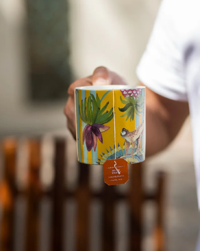 Mahi Mug - Yellow Unique Men's Upcycled
