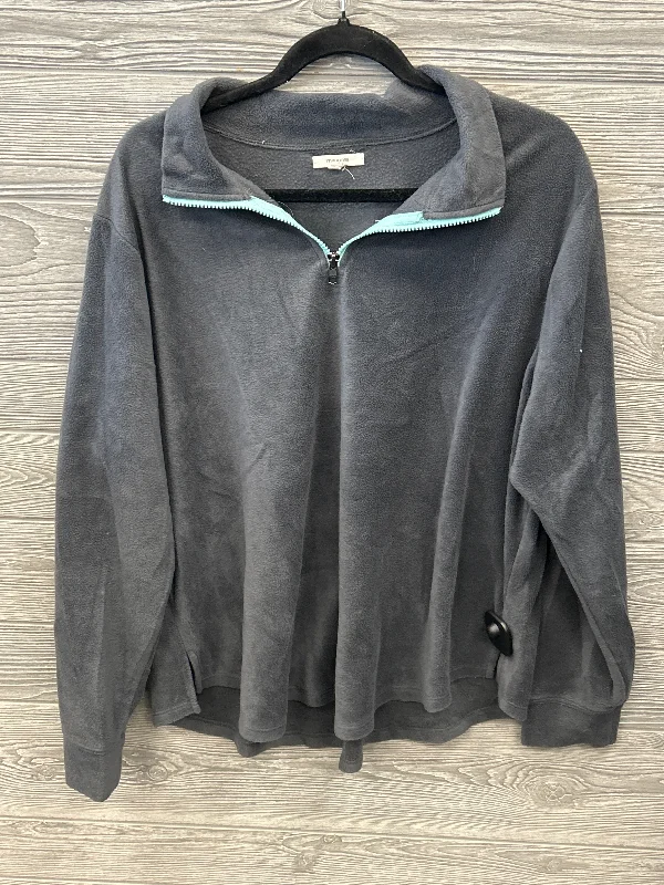 Jacket Fleece By Maurices In Grey, Size: 1x Refined Men's Hand