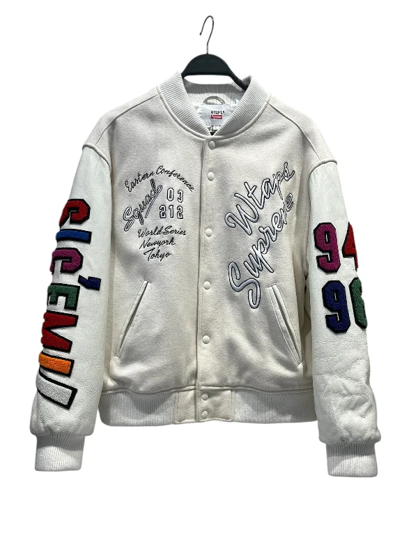 Supreme/Jacket/L/Wool/WHT/All Over Print/ Refined Men's Velvet
