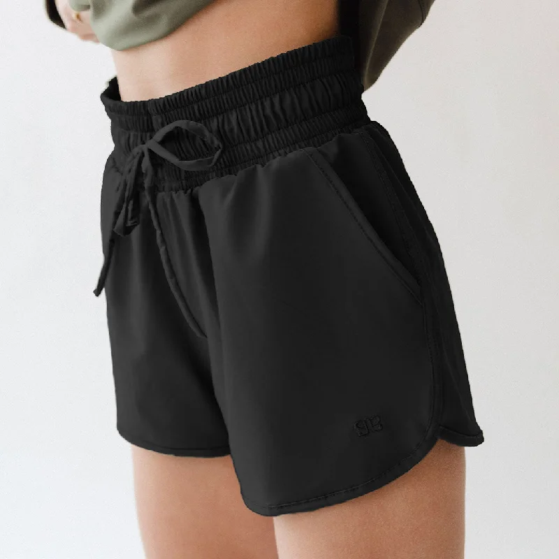 Sprinter Shorts 2.0, Black Elegant Men's Cashmere