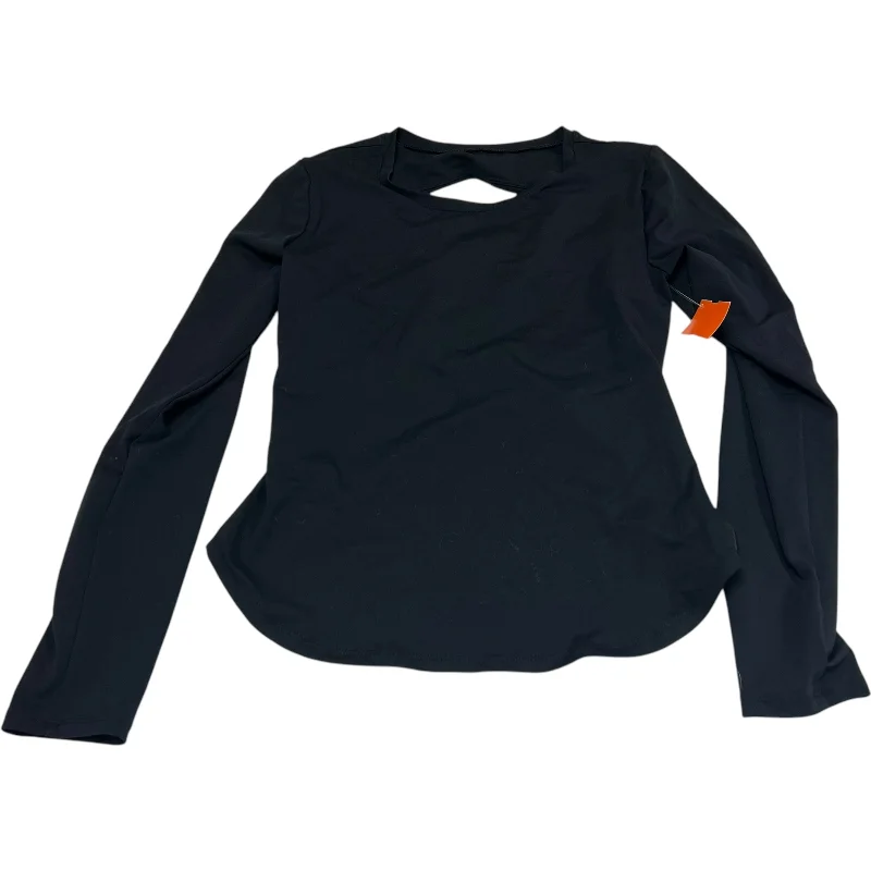 Athletic Top Long Sleeve Crewneck By Fabletics In Black, Size: M Bold Men's Statement