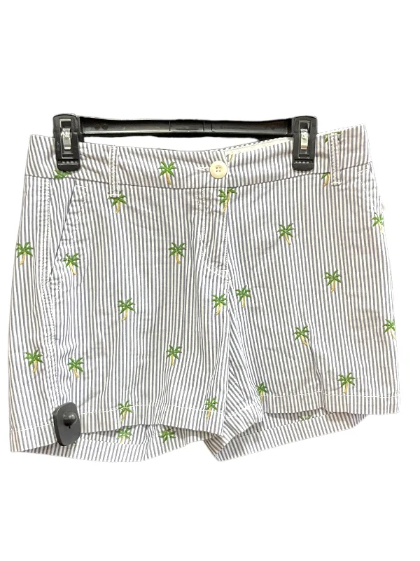 Blue & White Shorts Crown And Ivy, Size 4 Unique Men's Patch