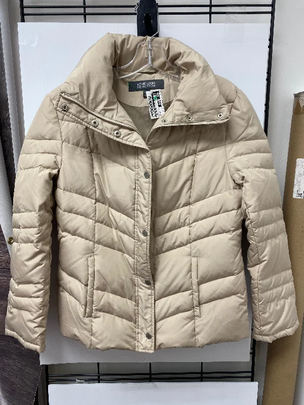 Coat Puffer & Quilted By Kenneth Cole In Tan, Size: M Casual Men's Short