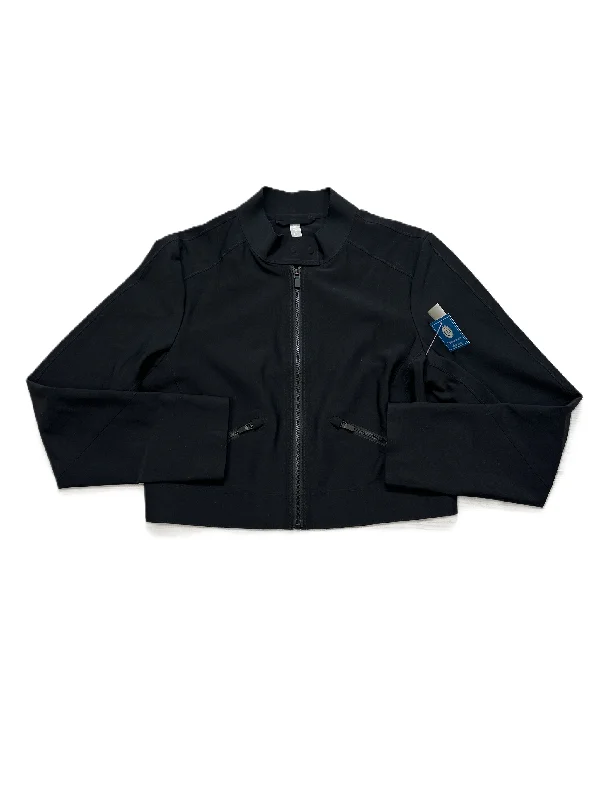 Athletic Jacket By Athleta In Black, Size: M Relaxed Men's Beach