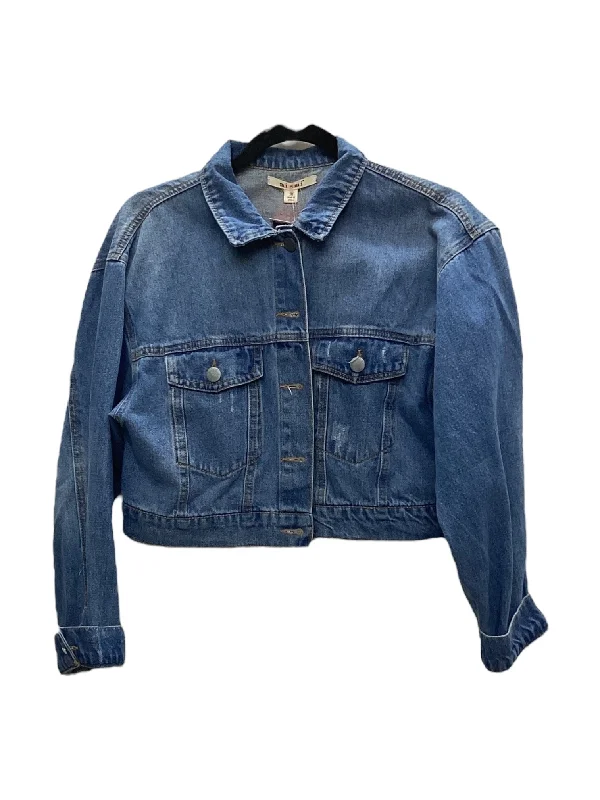 Jacket Denim By Miami In Blue Denim, Size: M British Gentleman Style
