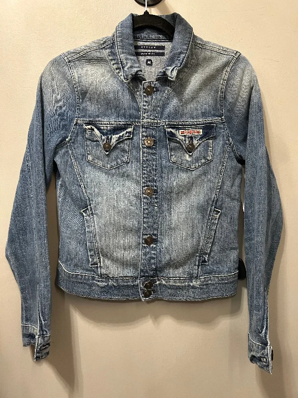 Jacket Denim By Hudson In Blue Denim, Size: M Organic