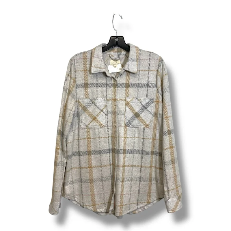 Jacket Shirt By Thread And Supply  Size: M Cozy Men's Sherpa