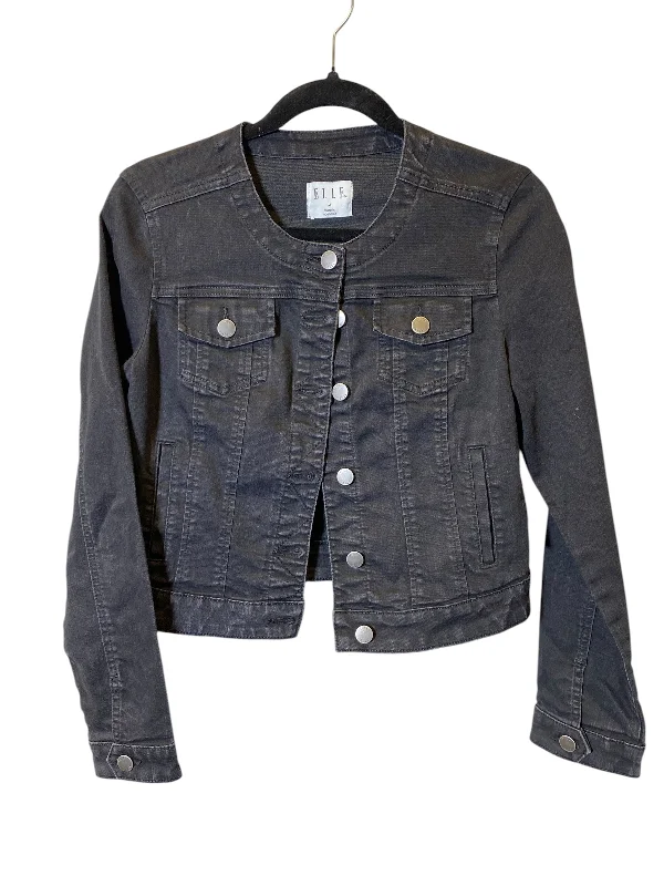 Jacket Denim By Elle In Black, Size: M Elegant Men's Formal 