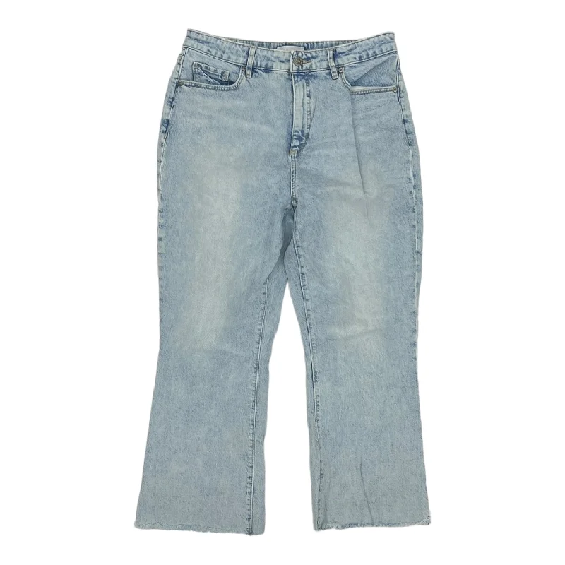 BLUE DENIM JEANS BOYFRIEND by LOFT Size:10 Trendy Men's Bucket