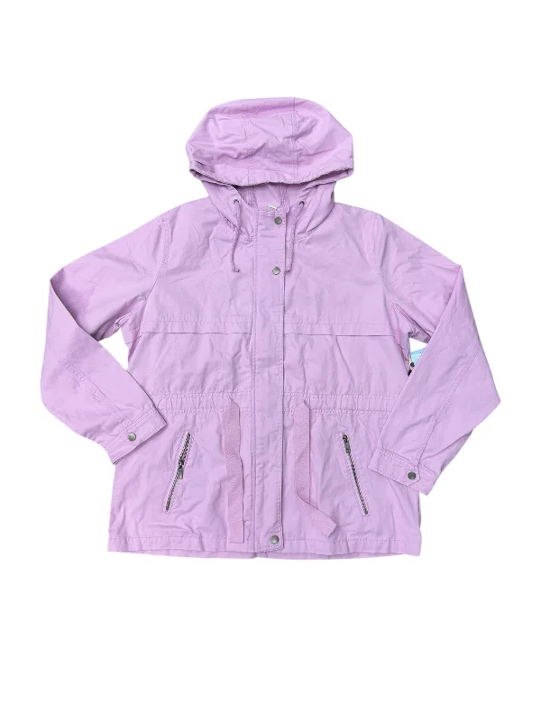 Jacket Utility By St Johns Bay In Purple, Size: Xl Trendy Men's Scandinavian
