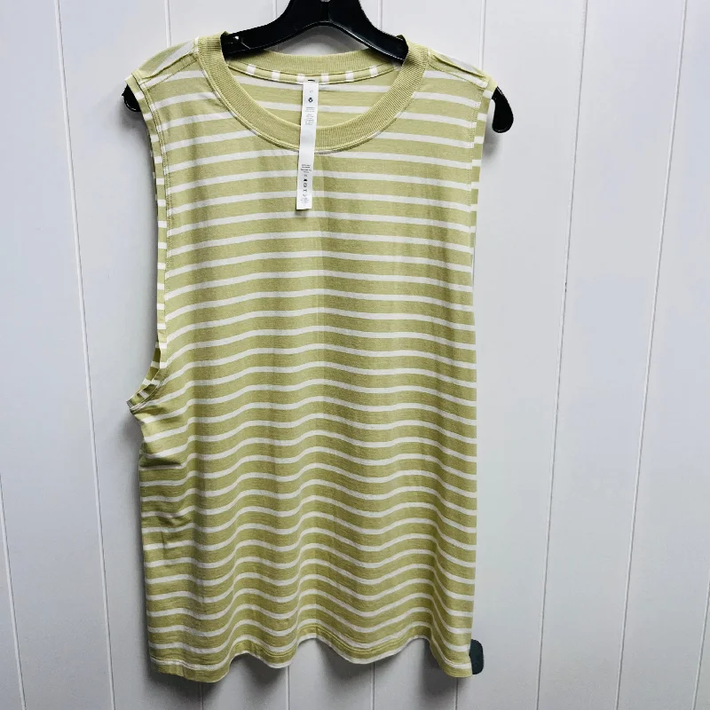 Athletic Tank Top By Lululemon  Size: 10 Preppy Men's College