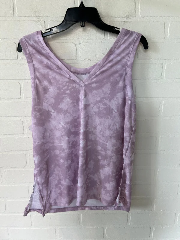 Purple Athletic Tank Top Old Navy, Size M Hip Men's Urban